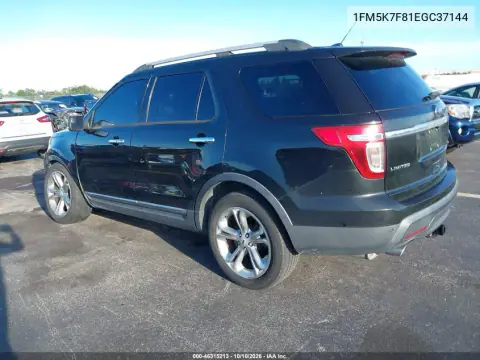 2014 Ford Explorer Limited VIN 1FM5K7F81EGC37144 фото 4