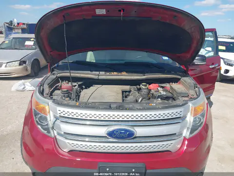 1FM5K7D88EGC57040 — 2014 Ford Explorer, Передняя часть, фото до ремонта