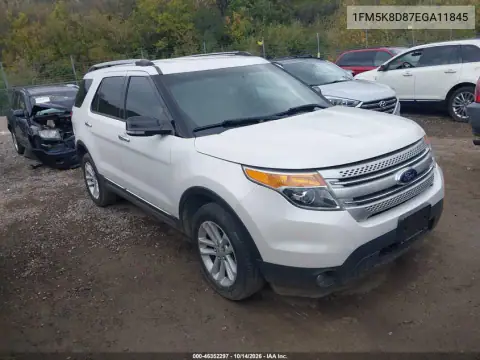 1FM5K8D87EGA11845 — 2014 Ford Explorer, Естественный износ, фото до ремонта