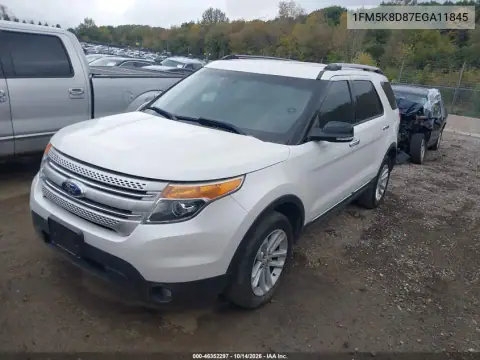 1FM5K8D87EGA11845 — 2014 Ford Explorer, фото 3 с аукциона IAAI, Естественный износ