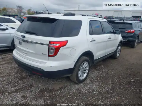 1FM5K8D87EGA11845 — 2014 Ford Explorer, фото 5 с аукциона IAAI, Естественный износ