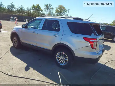 2015 Ford Explorer Xlt VIN 1FM5K8D8XFGA05474 фото 4