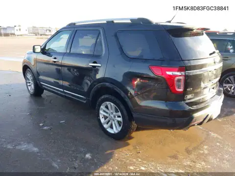 1FM5K8D83FGC38841 — 2015 Ford Explorer, фото 4 с аукциона IAAI, Град