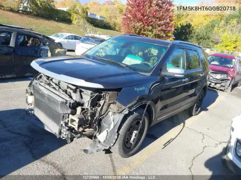 1FM5K8HT6GGB20718 — 2016 Ford Explorer, фото 3 с аукциона IAAI 20.10.2026, Передняя часть