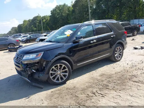 1FM5K7F80GGA36077 — 2016 Ford Explorer, фото 2 с аукциона IAAI, Передняя часть слева