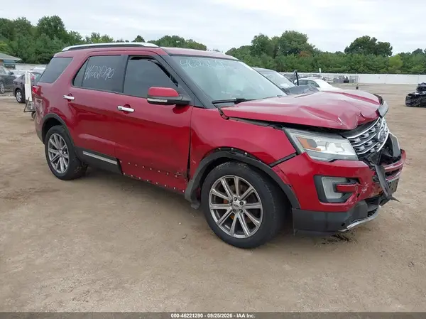 1FM5K7FHXGGC41132 — 2016 Ford Explorer, Передняя часть (Front End), фото до ремонта