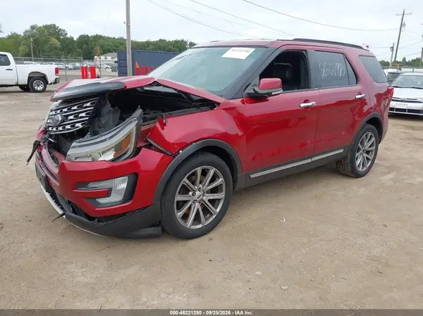 1FM5K7FHXGGC41132 — 2016 Ford Explorer, фото 2 с аукциона IAAI, Передняя часть