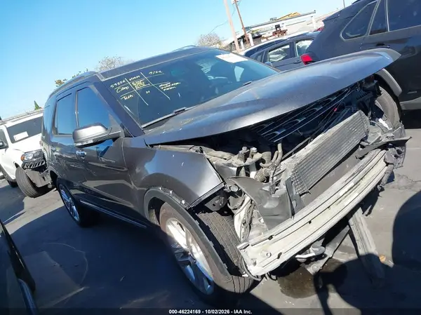1FM5K7FH9GGD35003 — 2016 Ford Explorer, Передняя часть (Front End), фото до ремонта