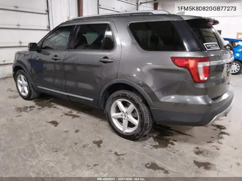 2016 Ford Explorer Xlt VIN 1FM5K8D82GGB77273 фото 4