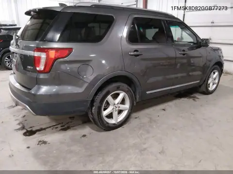 2016 Ford Explorer Xlt VIN 1FM5K8D82GGB77273 фото 5