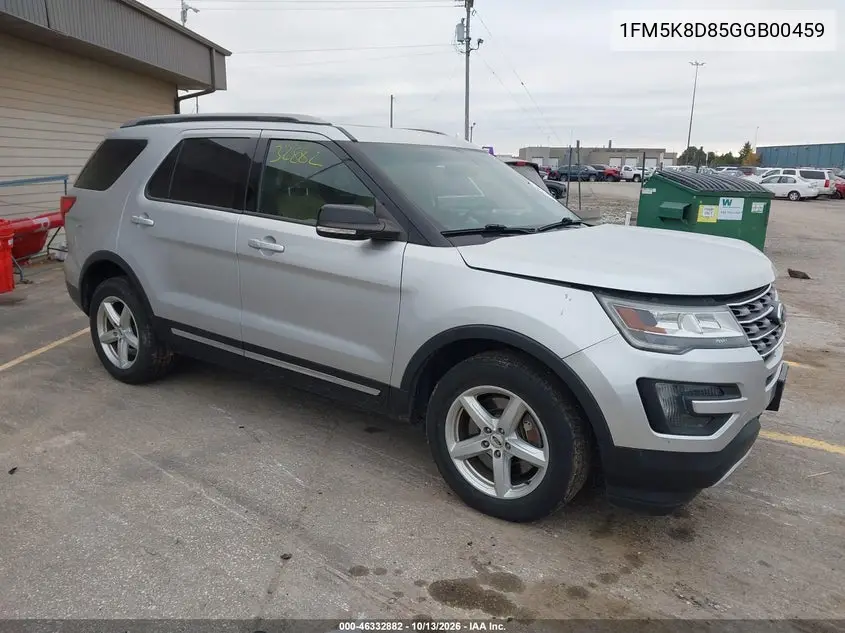 1FM5K8D85GGB00459 — 2016 Ford Explorer, фото 2 с аукциона IAAI, Передняя часть