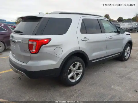 1FM5K8D85GGB00459 — 2016 Ford Explorer, фото 5 с аукциона IAAI, Передняя часть