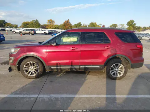 1FM5K7D81GGC16381 — 2016 Ford Explorer, Передняя часть, фото до ремонта