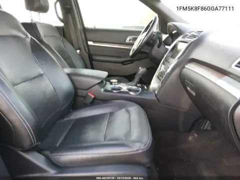 2016 Ford Explorer Limited VIN 1FM5K8F86GGA77111 фото 6