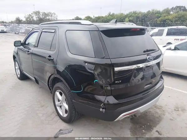 1FM5K8D85HGD18547 — 2017 Ford Explorer, фото 3 с аукциона IAAI, Задняя часть