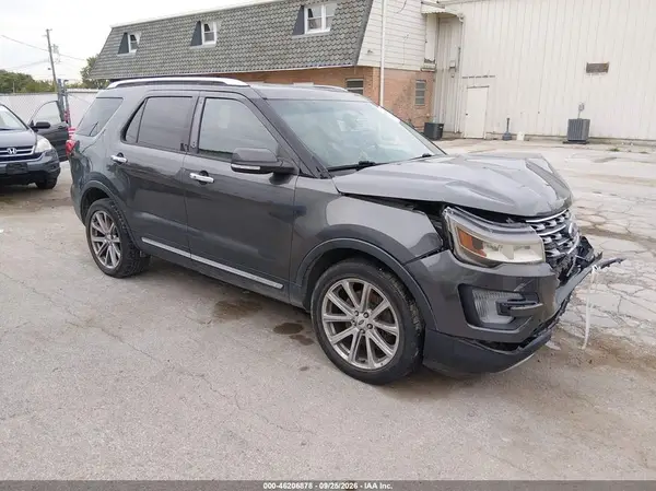 1FM5K8F80HGB01128 — 2017 Ford Explorer, Передняя часть (Front End), фото до ремонта