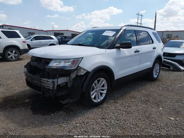 1FM5K7B82HGB59631 — 2017 Ford Explorer, фото 2 с аукциона IAAI, Передняя часть
