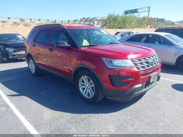 1FM5K7B83HGC47958 — 2017 Ford Explorer, Задняя часть (Rear), фото до ремонта