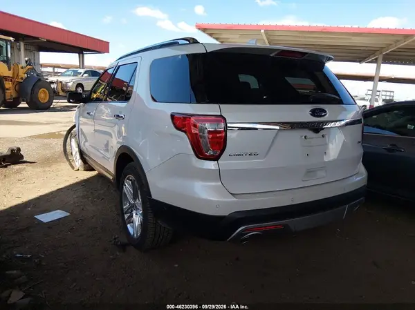 2017 FORD EXPLORER VIN 1FM5K8F80HGB00139 фото 3