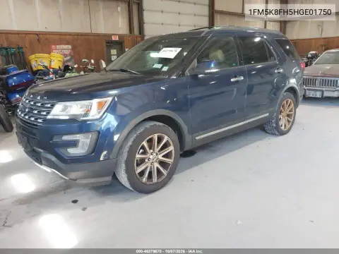 2017 Ford Explorer Limited VIN 1FM5K8FH5HGE01750 фото 3