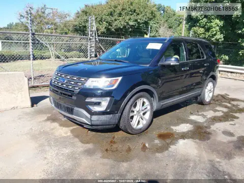 2017 Ford Explorer Limited VIN 1FM5K7F80HGE18563 фото 3