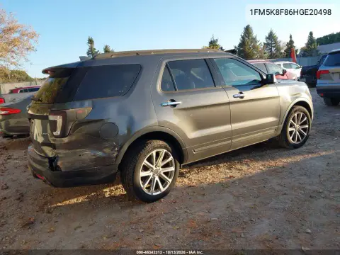 2017 Ford Explorer Limited VIN 1FM5K8F86HGE20498 фото 4