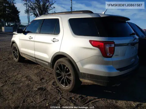 2018 Ford Explorer Xlt VIN 1FM5K8D81JGB61587 фото 4