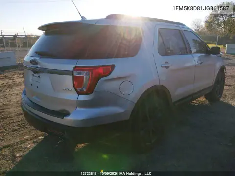 2018 Ford Explorer Xlt VIN 1FM5K8D81JGB61587 фото 5