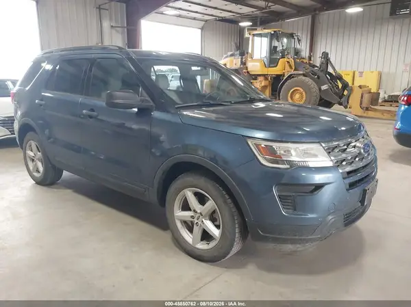 1FM5K8B89JGB95358 — 2018 Ford Explorer, Град (Hail), фото до ремонта