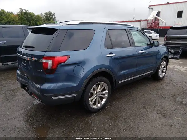 1FM5K8F88JG804848 — 2018 Ford Explorer, фото 4 с аукциона IAAI, Задняя часть