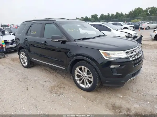 1FM5K8D82JGA96491 — 2018 Ford Explorer, Задняя часть (Rear), фото до ремонта