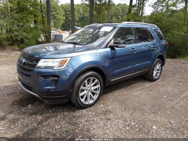 1FM5K8DH8JGB14654 — 2018 Ford Explorer, фото 2 с аукциона IAAI, Передняя часть