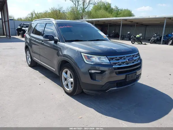 1FM5K7D86JGA79672 — 2018 Ford Explorer, Задняя часть (Rear), фото до ремонта