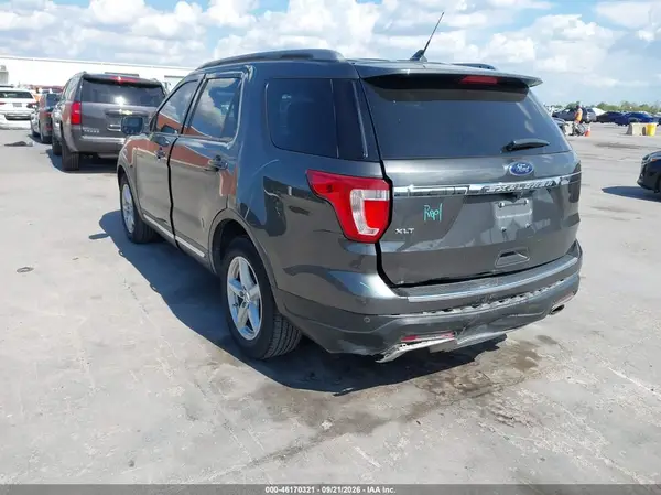1FM5K7D86JGA79672 — 2018 Ford Explorer, фото 3 с аукциона IAAI 07.10.2026, Задняя часть