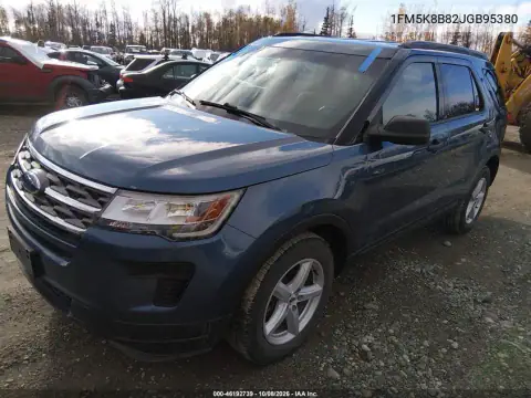 2018 Ford Explorer VIN 1FM5K8B82JGB95380 фото 3