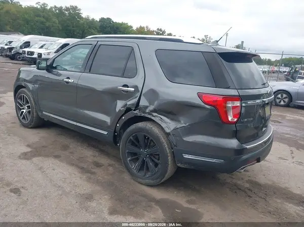 2018 FORD EXPLORER VIN 1FM5K7F84JGA04563 фото 3