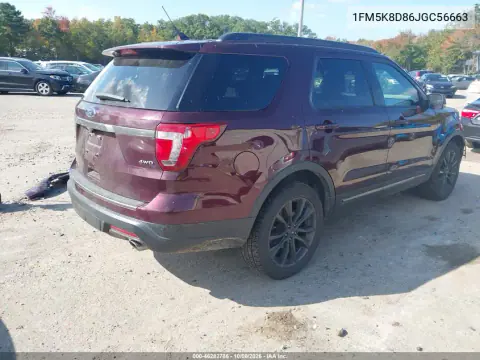 2018 Ford Explorer Xlt VIN 1FM5K8D86JGC56663 фото 5