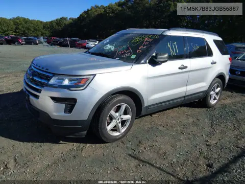 2018 Ford Explorer VIN 1FM5K7B83JGB56887 фото 2
