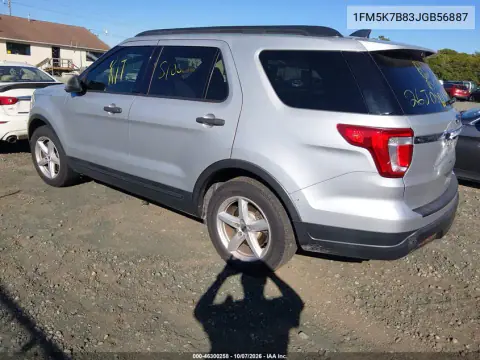 2018 Ford Explorer VIN 1FM5K7B83JGB56887 фото 3