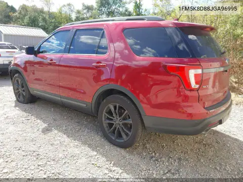 2018 Ford Explorer Xlt VIN 1FM5K8D88JGA96995 фото 4