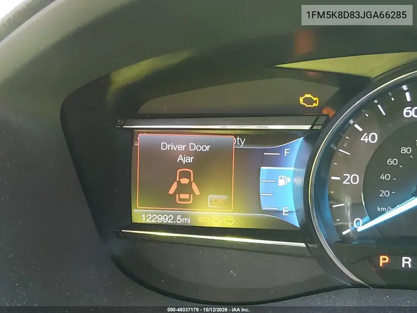 2018 Ford Explorer Xlt VIN 1FM5K8D83JGA66285 фото 16