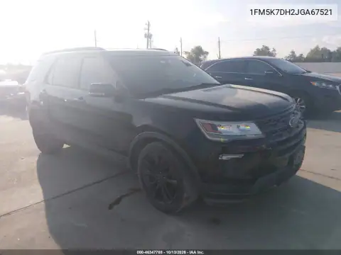 1FM5K7DH2JGA67521 — 2018 Ford Explorer, Возвращение во владение, фото до ремонта