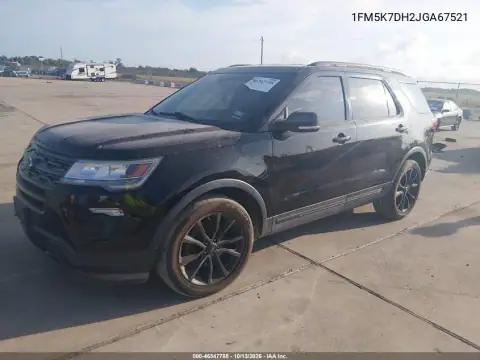 1FM5K7DH2JGA67521 — 2018 Ford Explorer, фото 3 с аукциона IAAI, Возвращение во владение