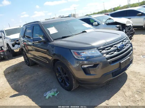 1FM5K7DHXKGB53127 — 2019 Ford Explorer, Задняя часть (Rear), фото до ремонта
