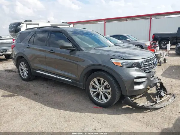 1FMSK7DH6LGB34692 — 2020 Ford Explorer, Передняя часть (Front End), фото до ремонта