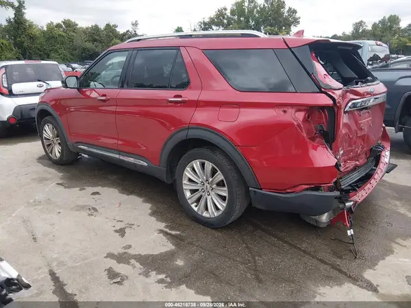 1FMSK8FH5LGC55829 — 2020 Ford Explorer, фото 3 с аукциона IAAI, Задняя часть