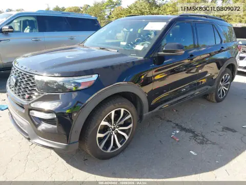 2020 Ford Explorer St VIN 1FM5K8GC1LGB09072 фото 3