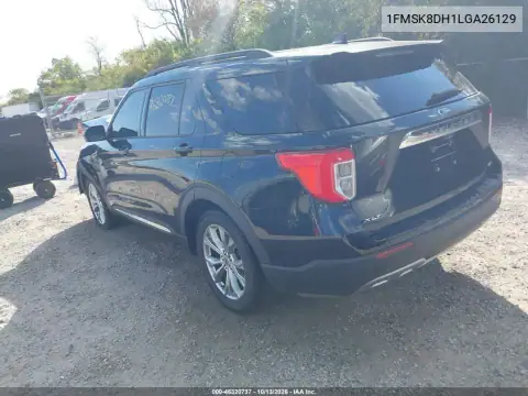 1FMSK8DH1LGA26129 — 2020 Ford Explorer, фото 4 с аукциона IAAI, Передняя часть
