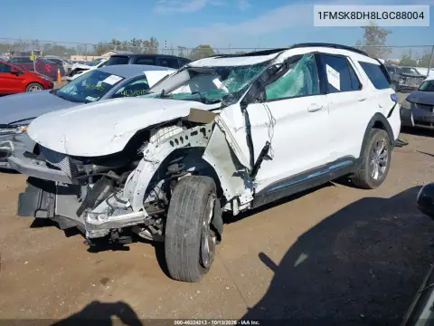 1FMSK8DH8LGC88004 — 2020 Ford Explorer, фото 2 с аукциона IAAI, Переворот
