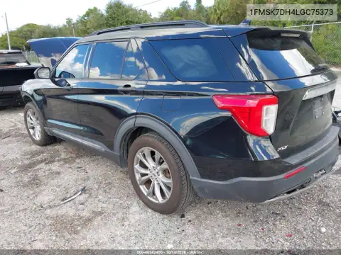 1FMSK7DH4LGC75373 — 2020 Ford Explorer, фото 3 с аукциона IAAI, Передняя и задняя части